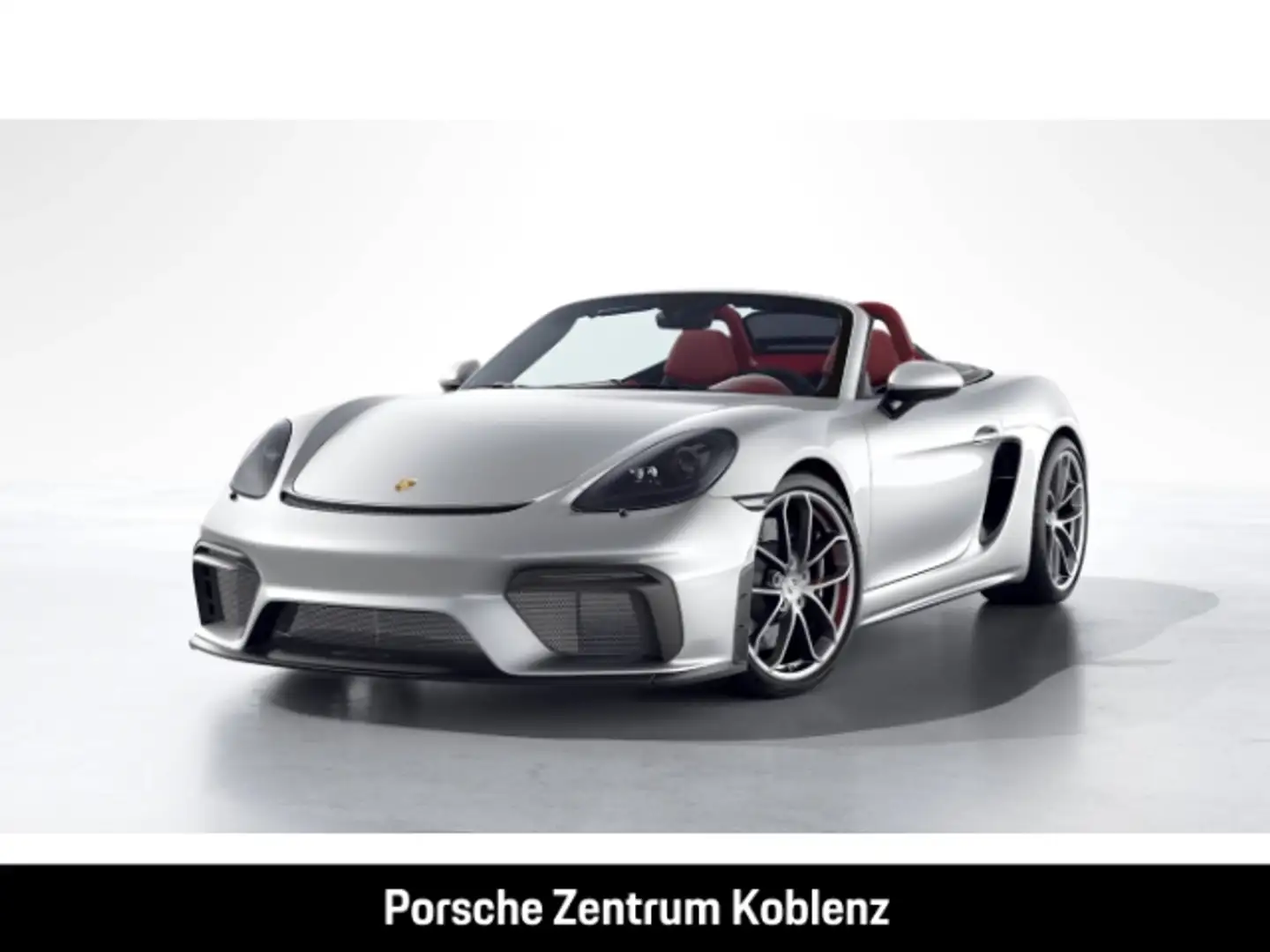 Porsche 718 Spyder Plateado - 1