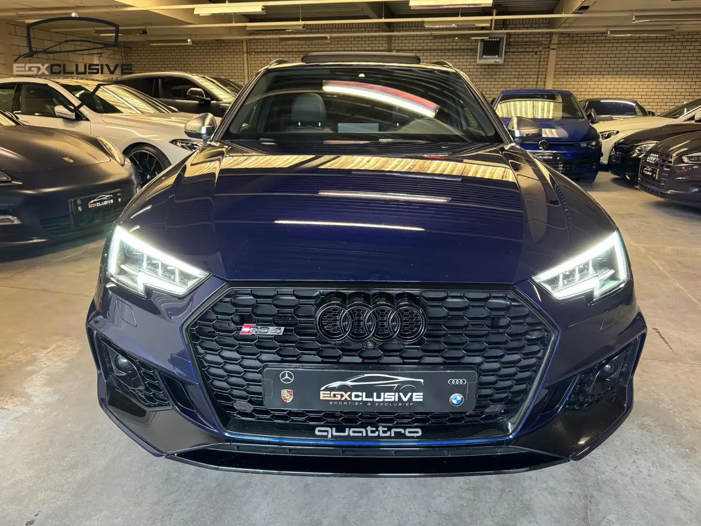 Audi RS4 Avant 2.9 TFSI Quattro Stage 2 585PK/Pano/360/Keyl Blauw - 2