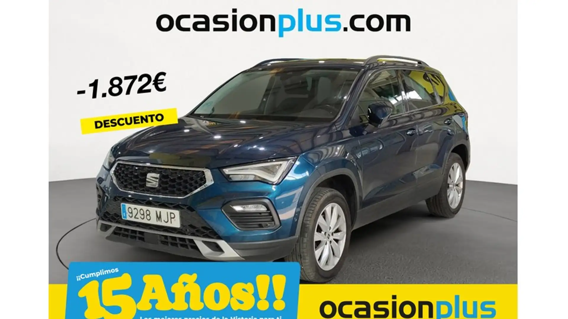 SEAT Ateca 1.5 EcoTSI S&S Style XM Bleu - 1