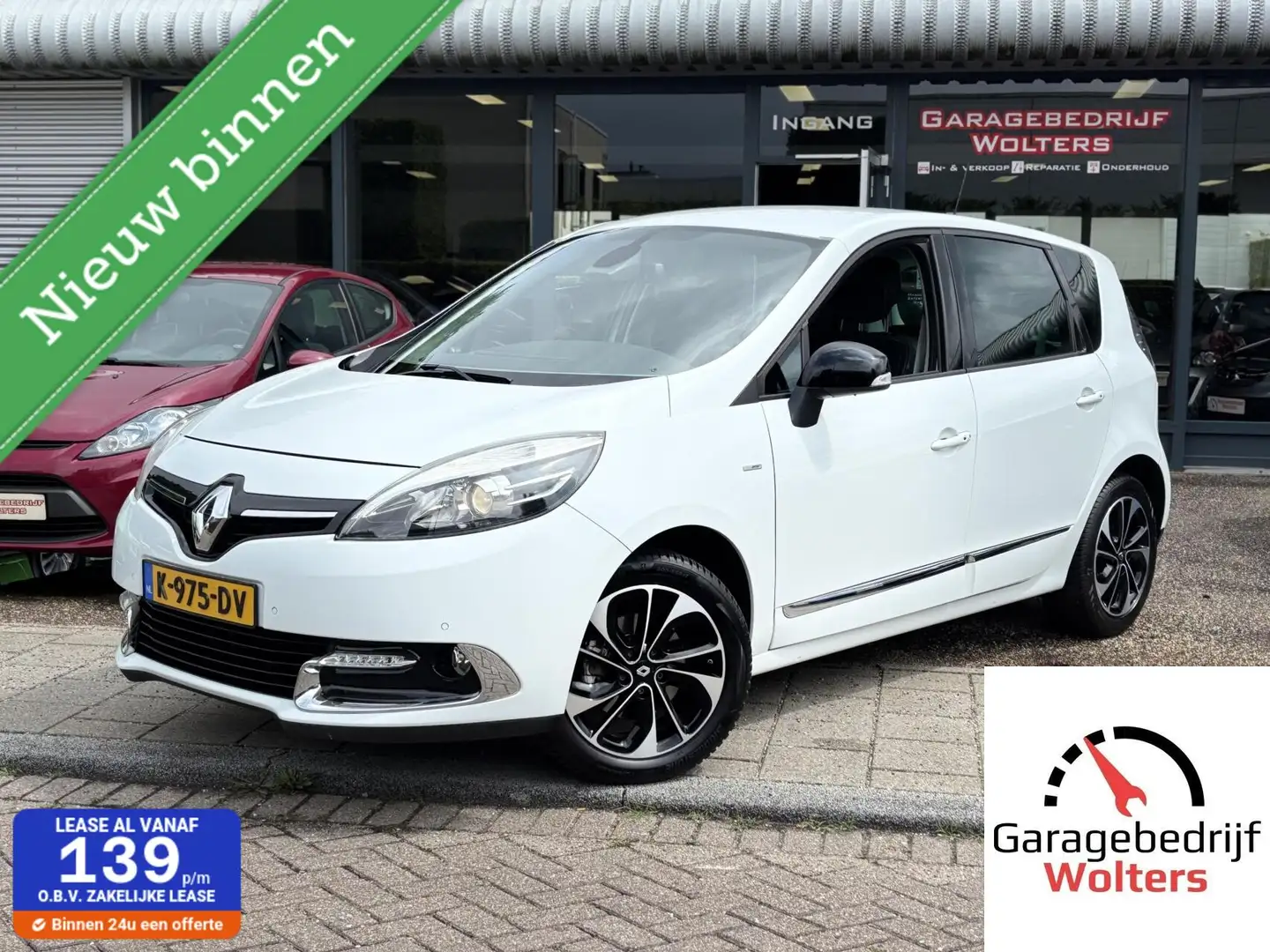 Renault Scenic 1.2 TCe Bose NAVI CAMERA NW 4SEIZOEN BANDEN Wit - 1
