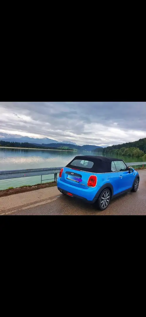 MINI Cooper D Cabrio Blau - 2