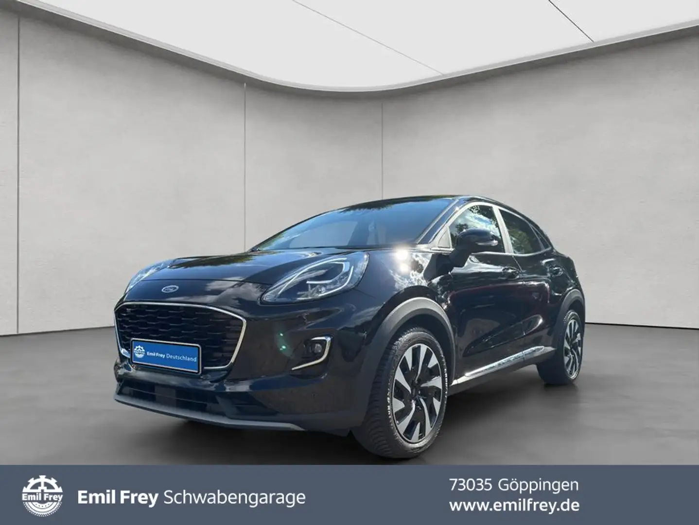 Ford Puma 1.0 EcoBoost Hybrid Aut. TITANIUM Zwart - 1