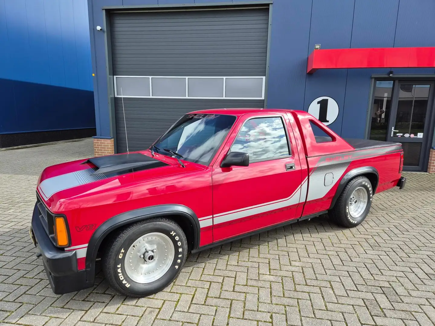 Dodge Dakota 1989 Dakota Shelby V8, Super nice!! Rood - 1
