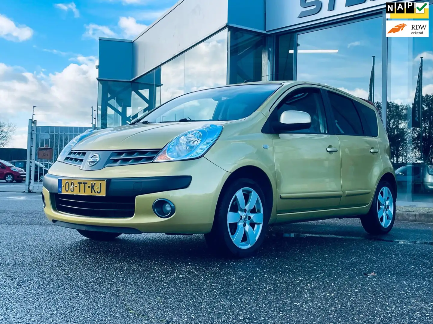 Nissan Note 1.6 Tekna, Automaat, Airco, Trekhaak, NAP, Nieuw A Amarillo - 1