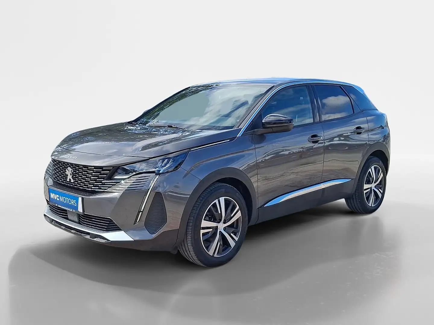 Peugeot 3008 Hybrid 136 E-DCS6 Allure Aut. Gris - 2