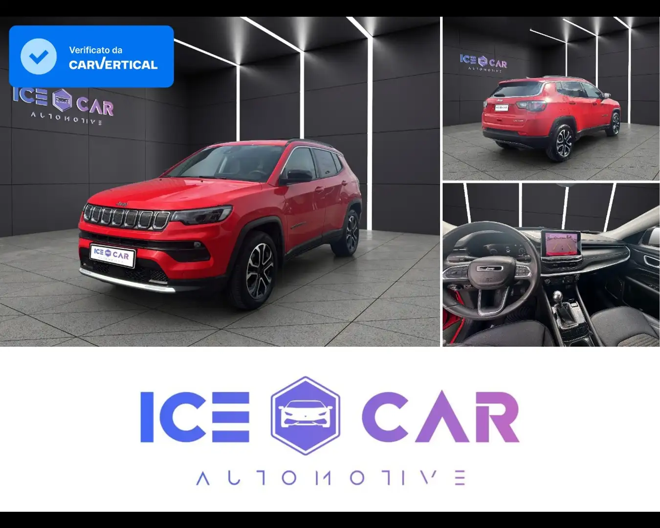Jeep Compass 2ª serie - Compass 1.6 Multijet II 2WD Limited Rouge - 1