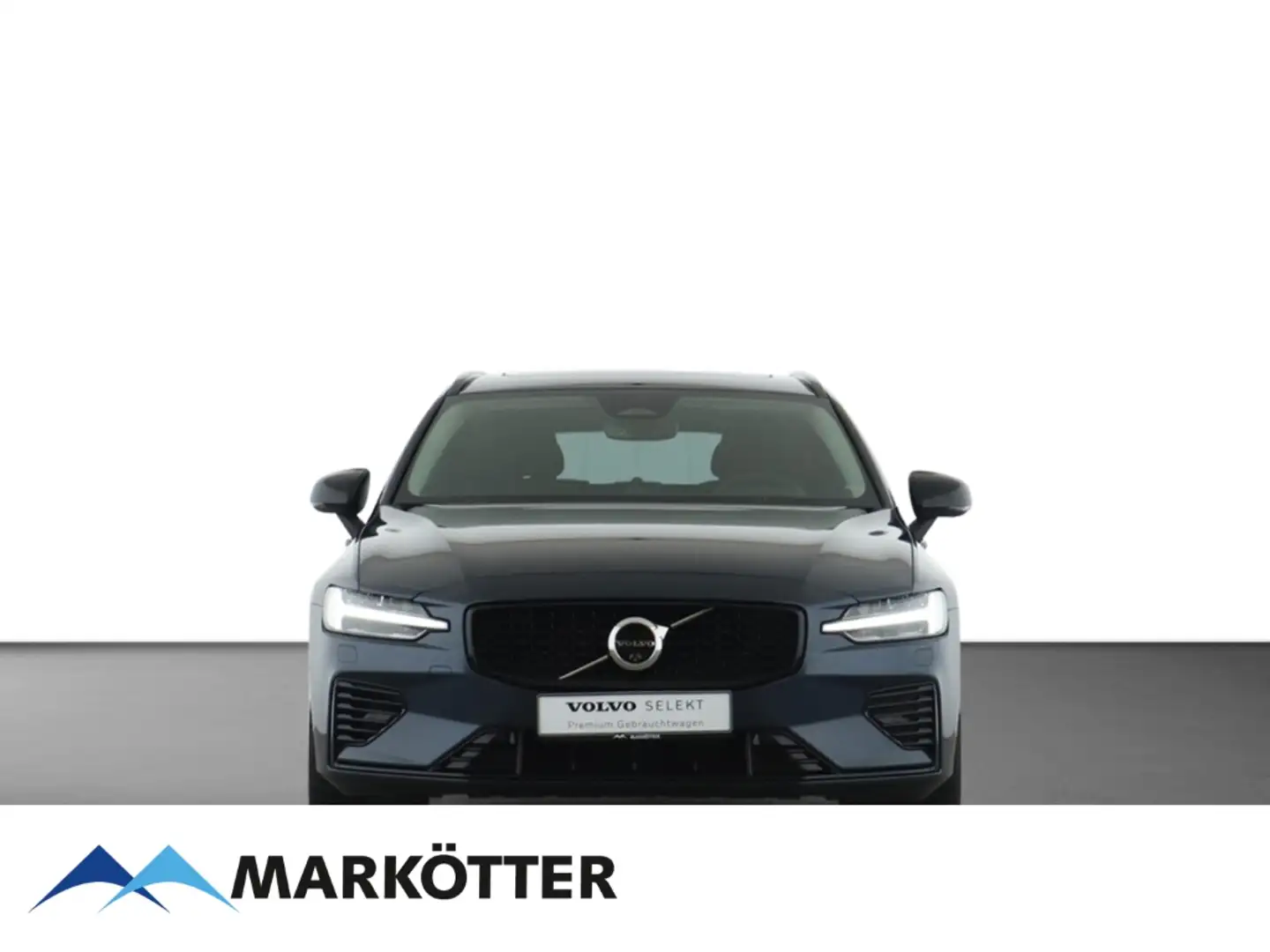 Volvo V60 T8 Recharge AWD Ultra Dark AHK/360/B&W/LHZ Blauw - 2