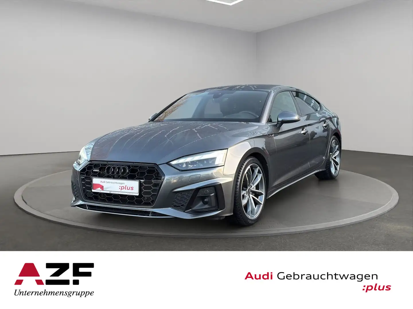 Audi A5 40 TDI quattro S-tronic S line NAVI Grau - 1