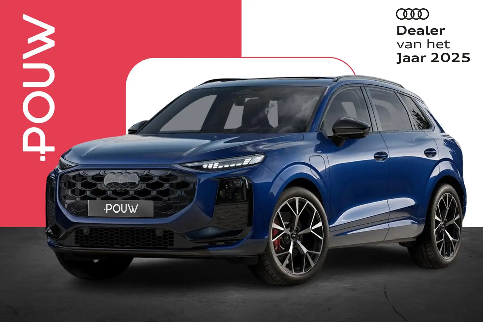 Audi Q3 1.5 e-Hybrid 272pk S Edition | 20" Velgen | Trekha Blauw - 1