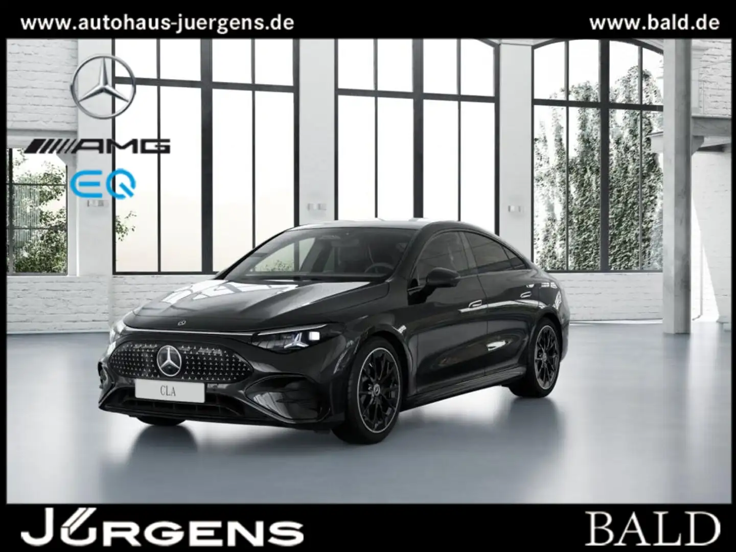 Mercedes-Benz CLA 350 4M AMG-Sport/MLB/Pano/Night/Memo/19' Noir - 1