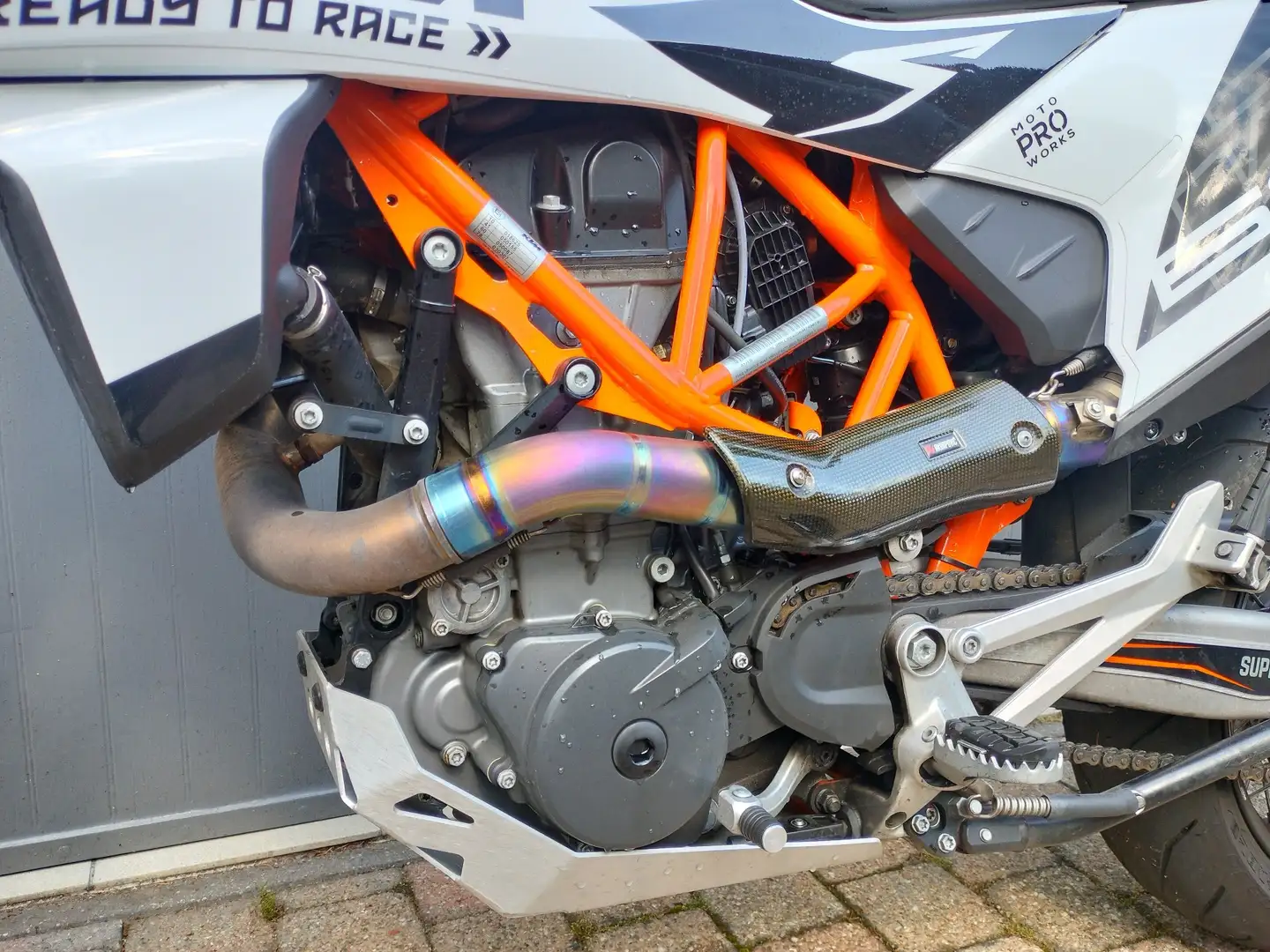 KTM 690 SMC R Weiß - 2
