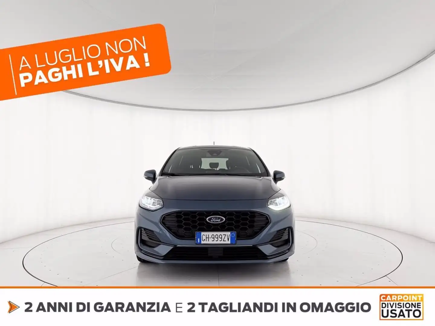 Ford Fiesta 5p 1.0 ecoboost h st-line x 125cv Синий - 2