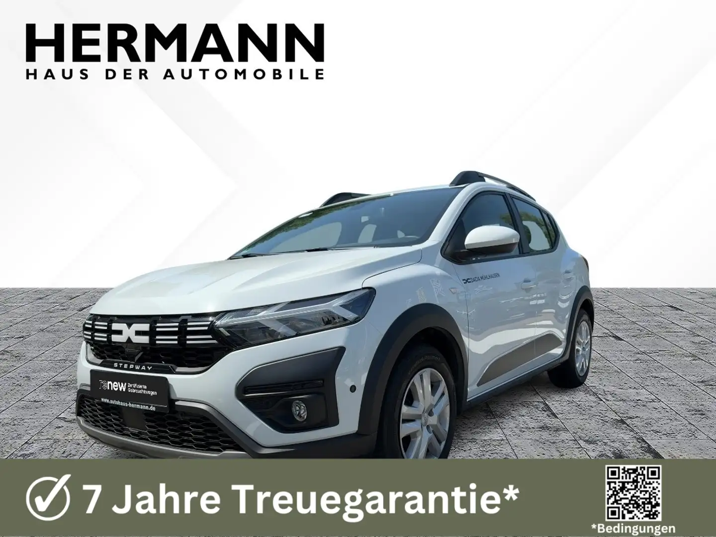 Dacia Sandero III 1.0 Stepway Expression TCe 100 ECO-G Weiß - 1