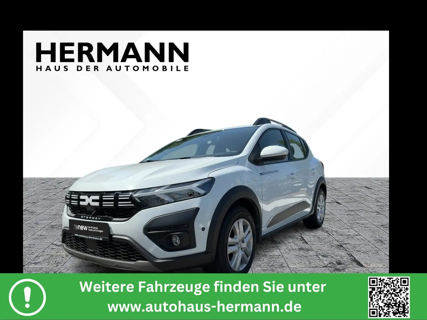 Dacia Sandero III 1.0 Stepway Expression TCe 100 ECO-G Weiß - 1