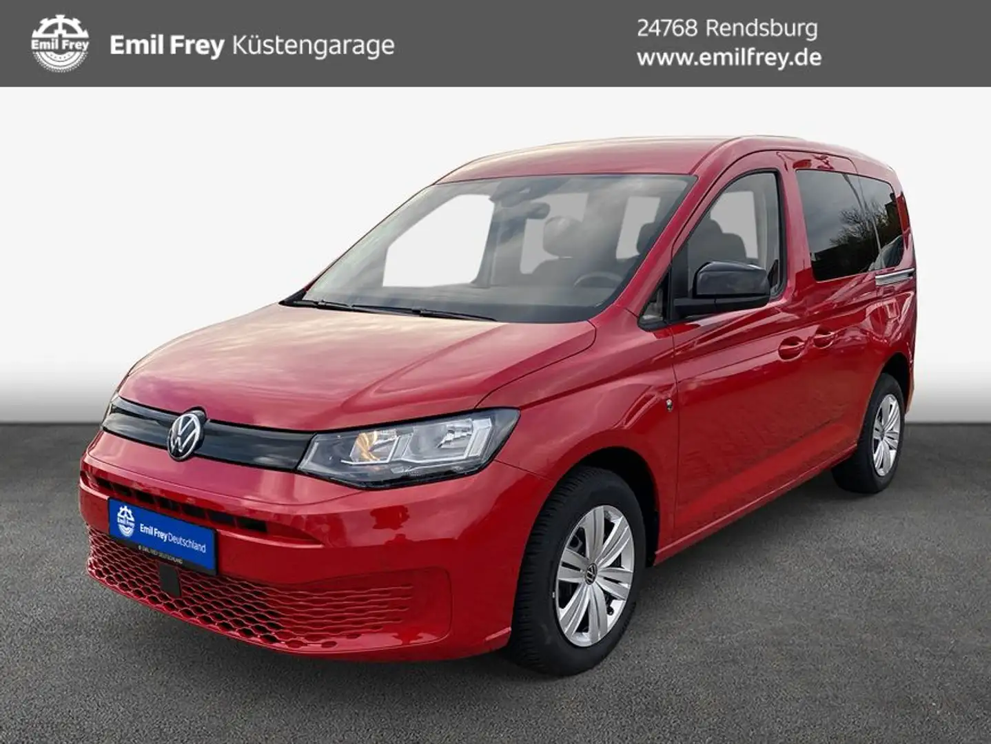Volkswagen Caddy 5-Sitzer 1.5 TSI RFK Klima GJR Rot - 1