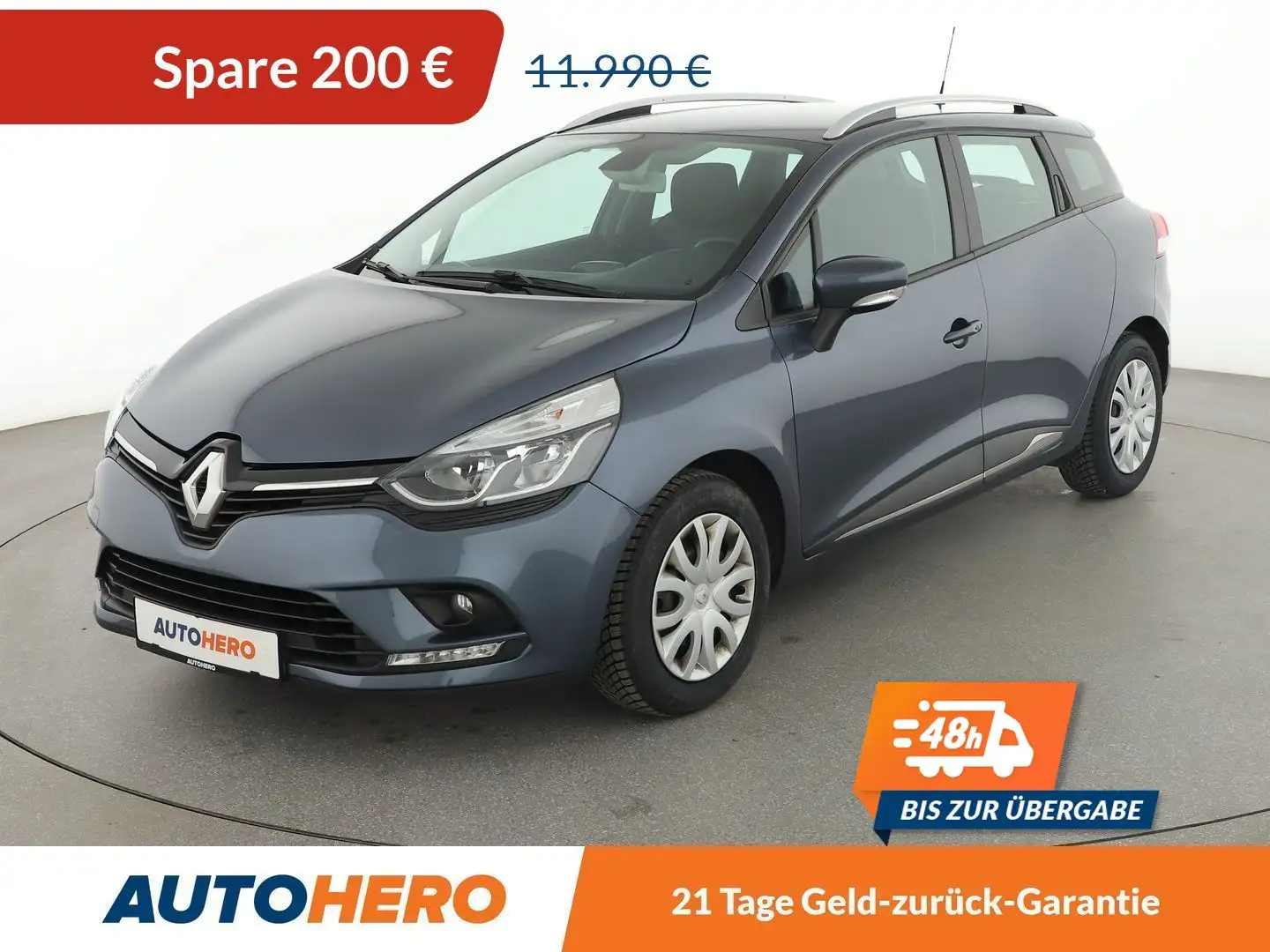 Renault Clio 0.9 TCe Business Edition *NAVI*TEMPO*PDC*SHZ* Grau - 1