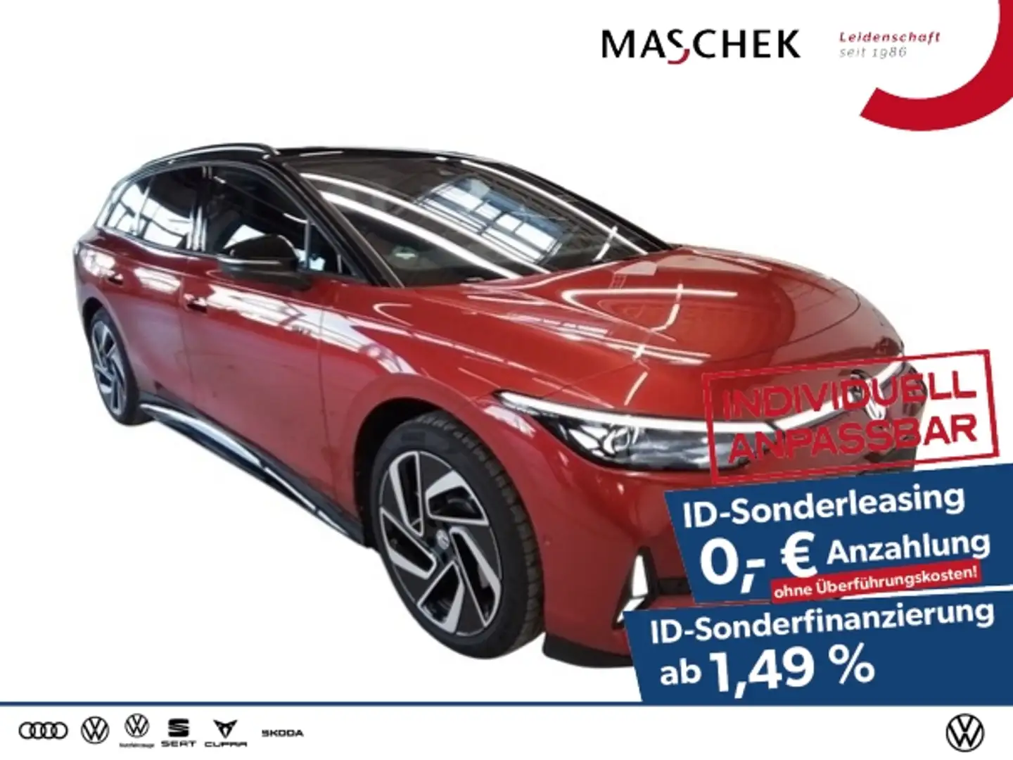 Volkswagen ID.7 Tourer GTX AHK DCC Massage Harman Wärmepumpe Schwarz - 1