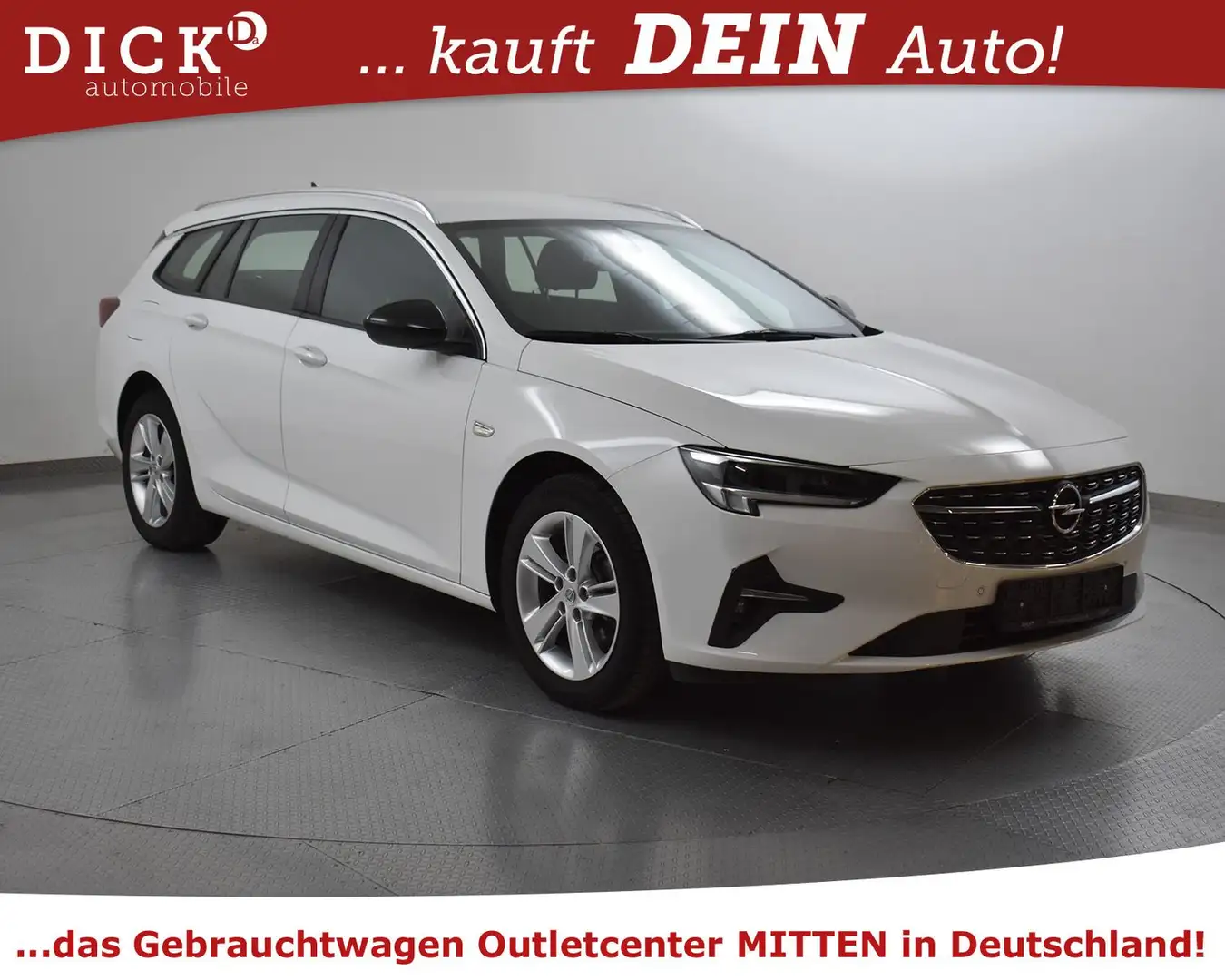 Opel Insignia ST 2.0d Elegan NAVI+LED+AHK+SHZ+TEMP+ Weiß - 1