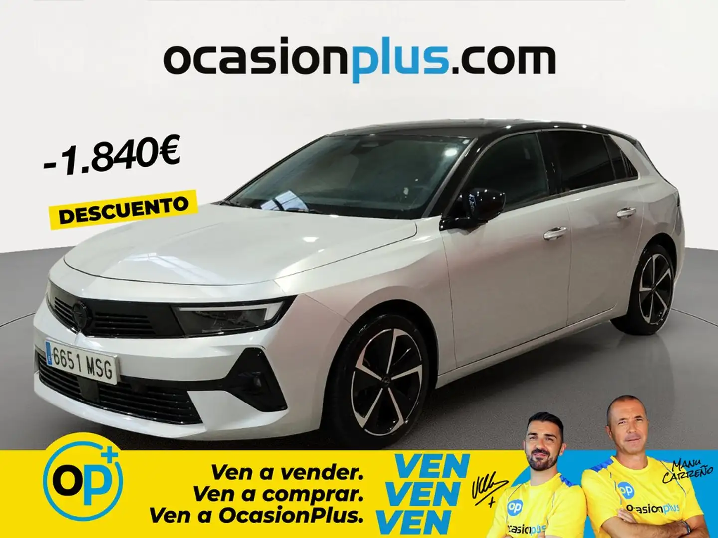 Opel Astra 1.5D DTH S/S GS Aut. 130 Gris - 1