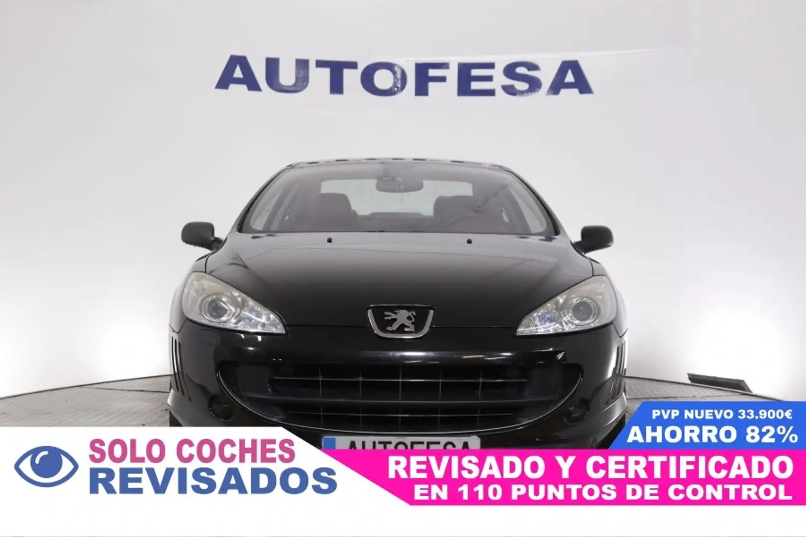 Peugeot 407 COUPE 2.0 HDI 16V 136cv FELINE 2P # PARKTRONIC Negro - 2