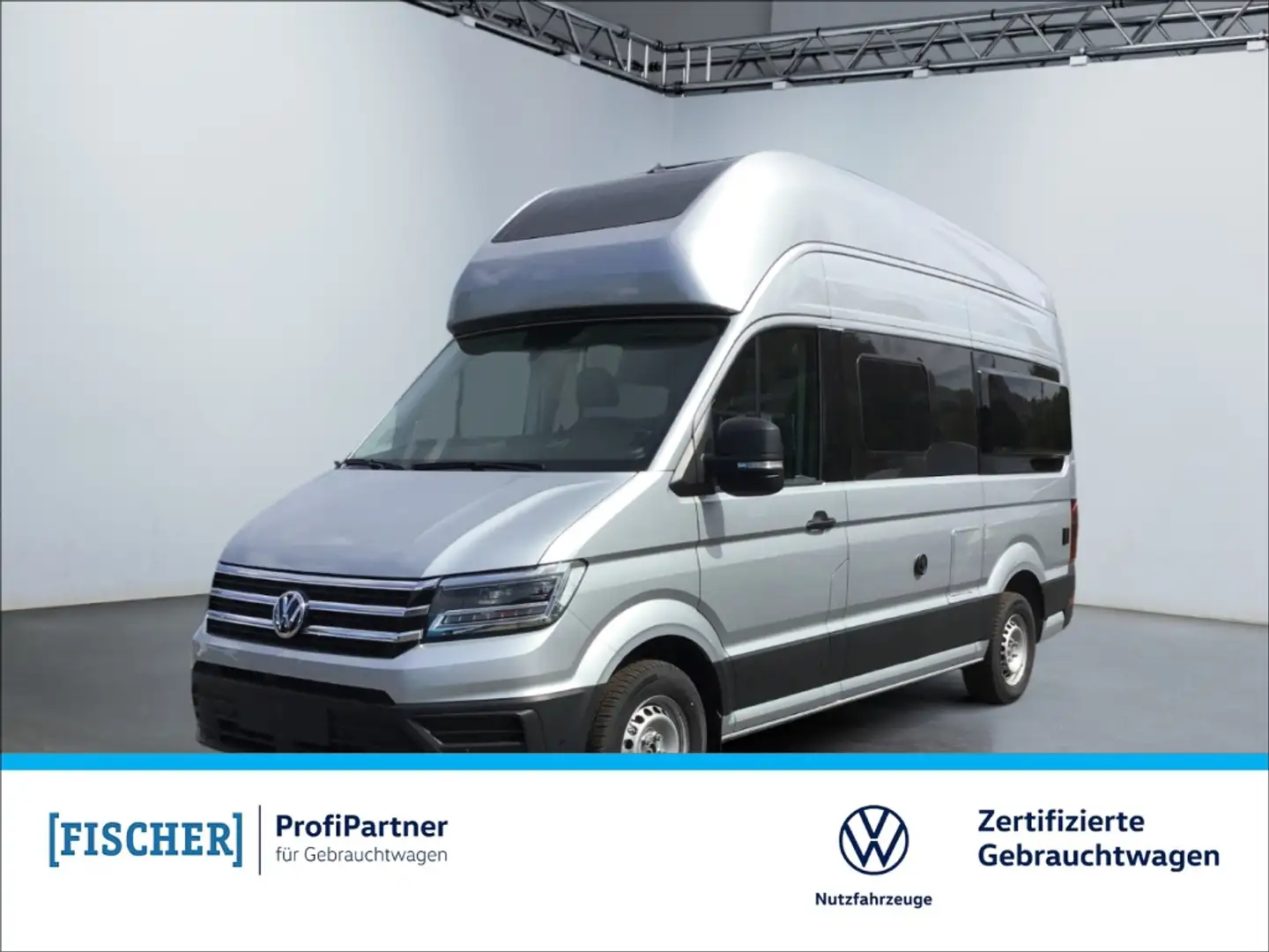 Volkswagen Crafter Grand California 600 2,0 TDI Fahrradtr. StHZG Navi Silber - 1