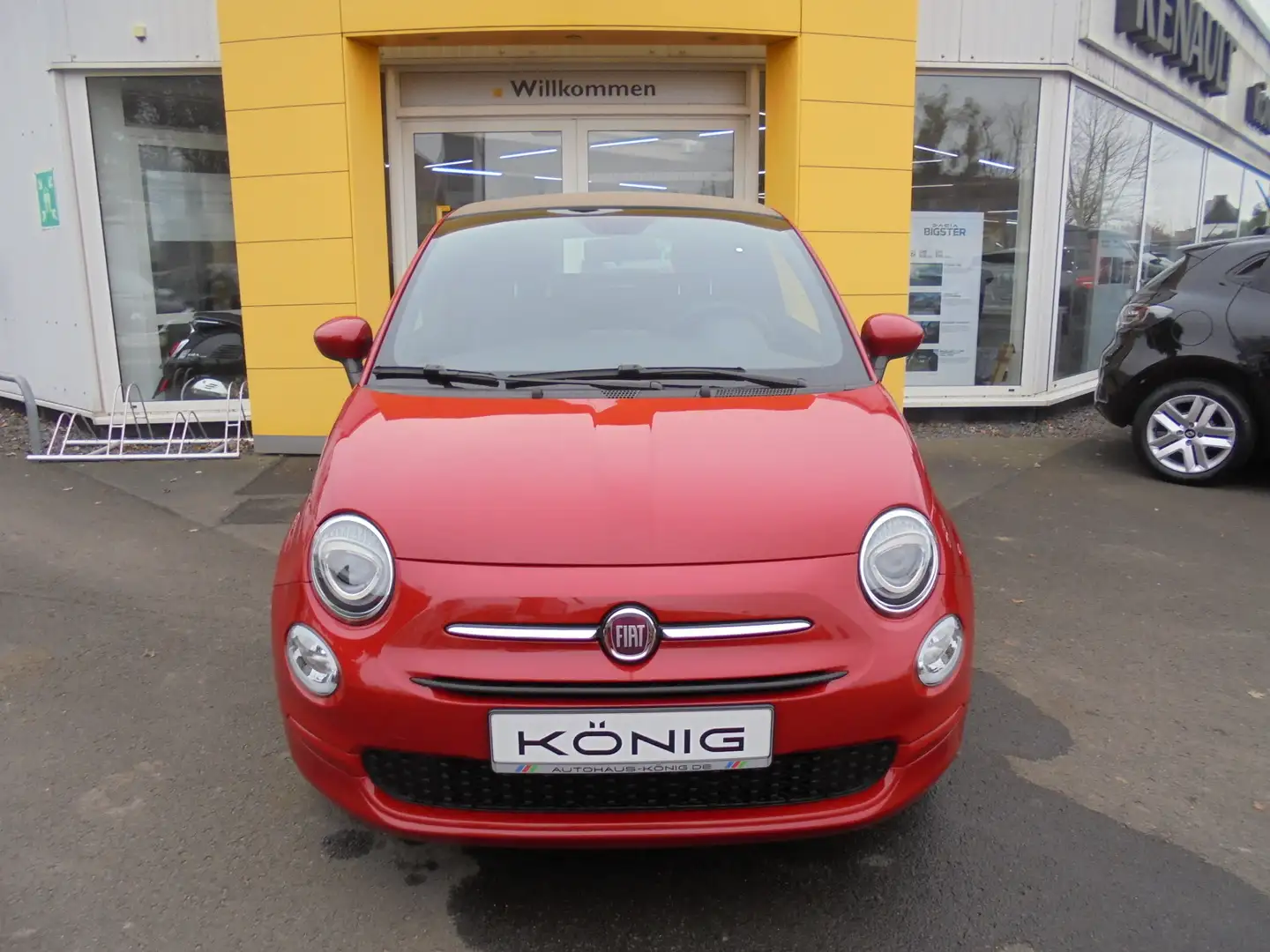 Fiat 500C CLUB Klima Carplay Rot - 2