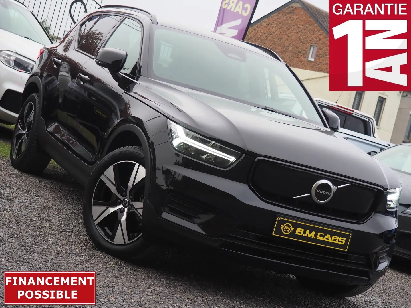 Volvo XC40 E-XC40 69 kWh FWD ✅RECHARGE +✅ACC-GPS-FULL OP Noir - 1