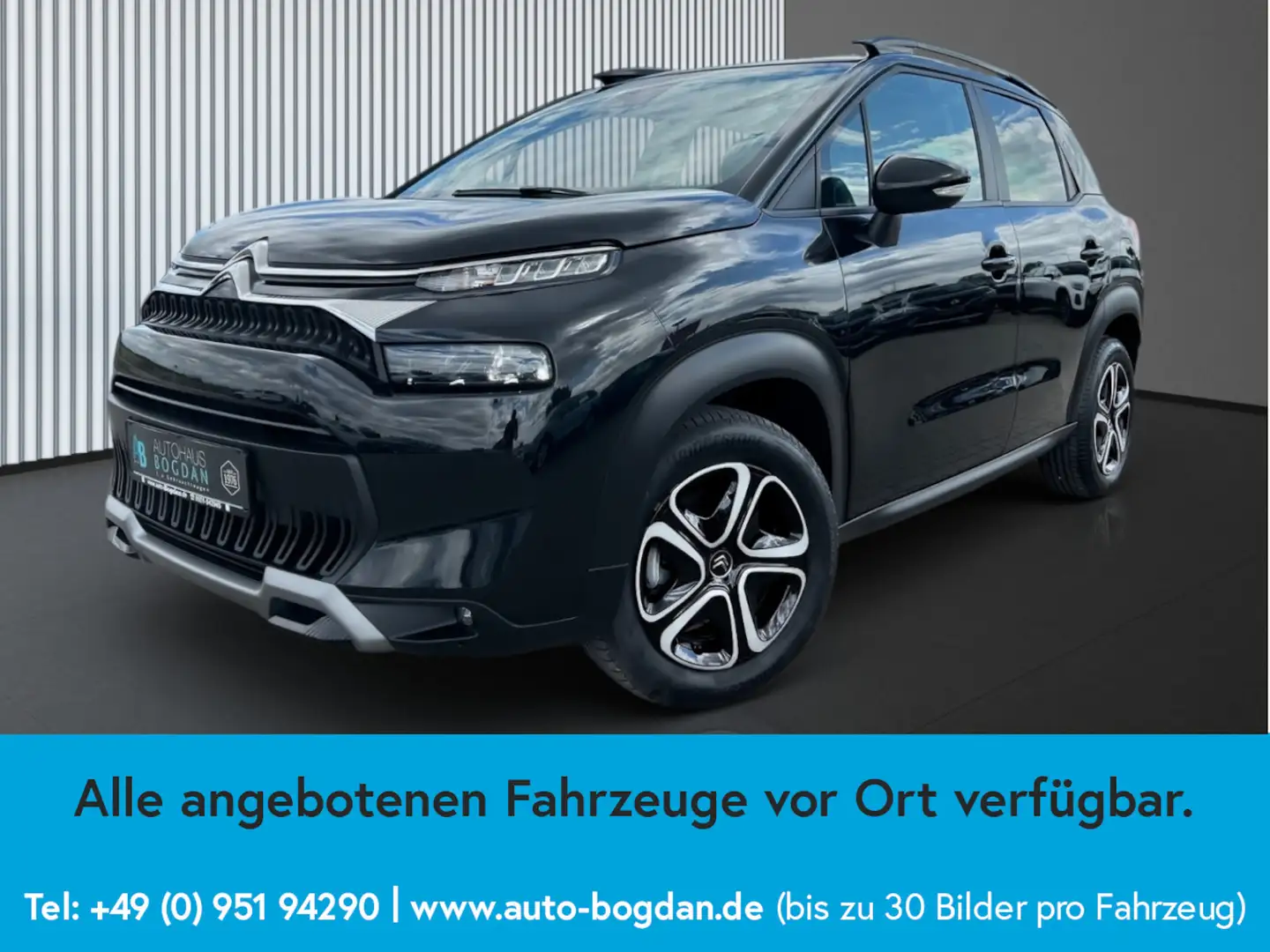 Citroen C3 Aircross Feel Pack Tempom. LED*PDC*Navi v.App*SHZ Schwarz - 2