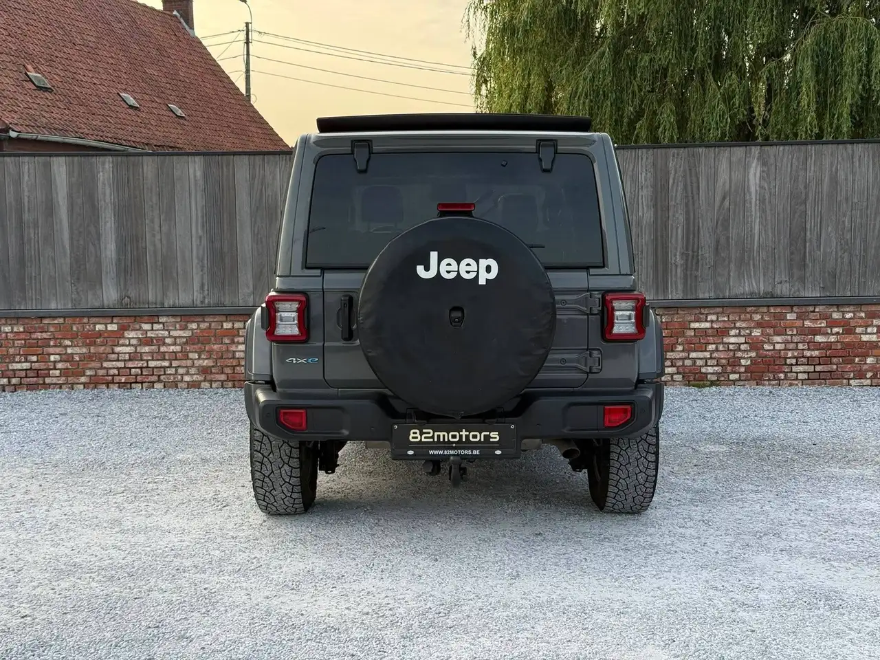 Jeep Wrangler unlimited sahara/4XE/2022/open air/carplay/leder/lichte vracht/btw — foto 4