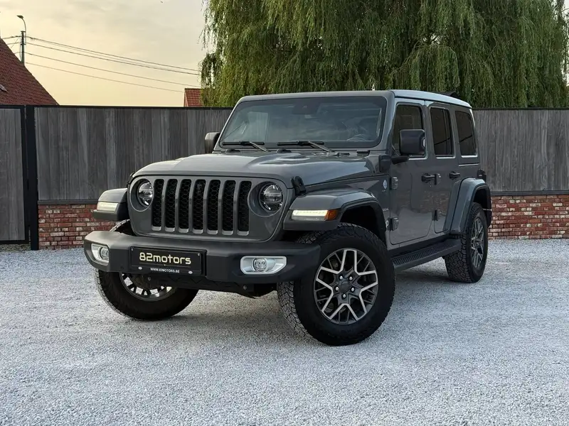 Jeep Wrangler unlimited sahara/4XE/2022/open air/carplay/leder/lichte vracht/btw