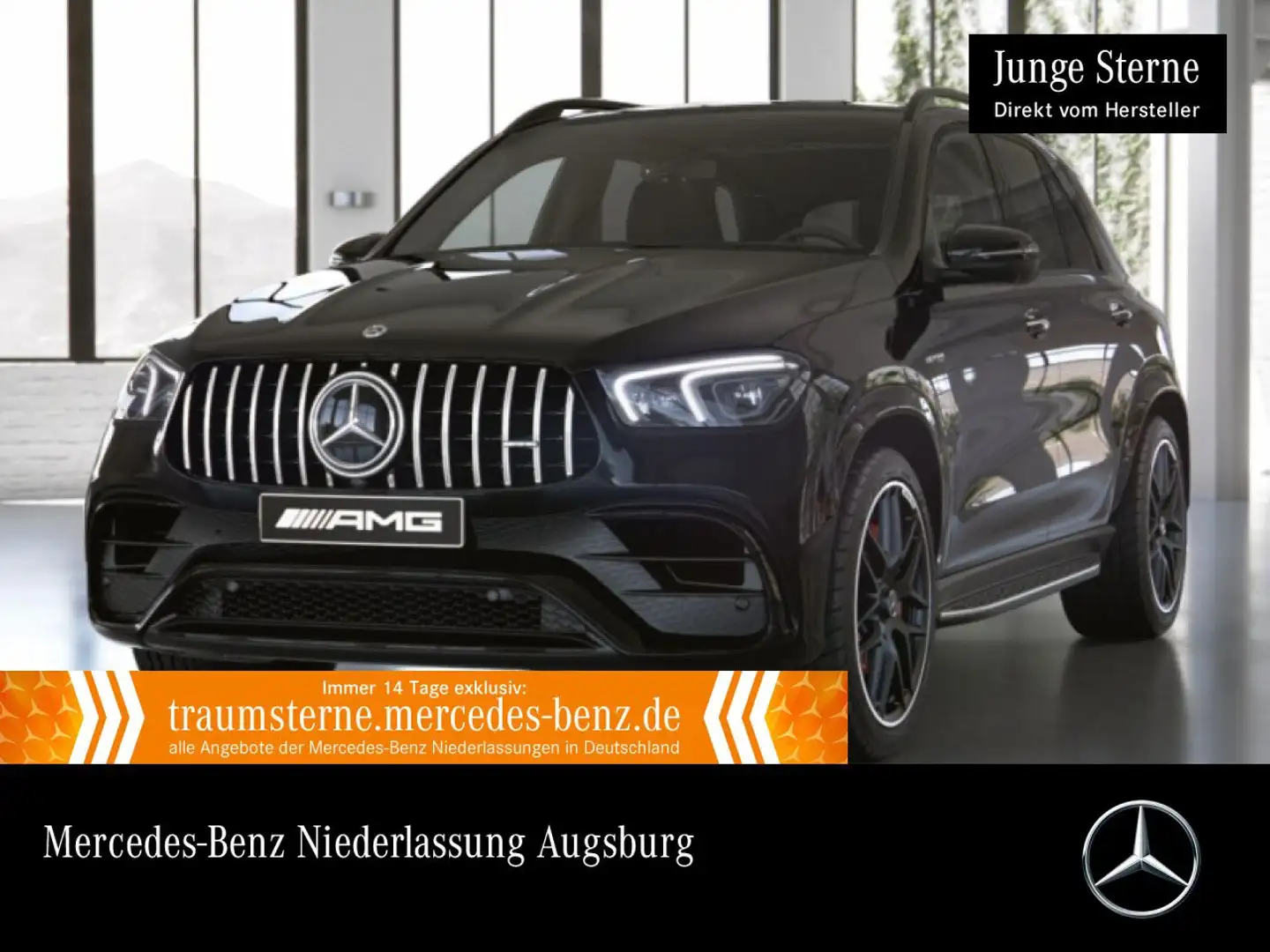 Mercedes-Benz GLE 63 AMG GLE 63 S 4M NIGHT+PANO+360+MULTIBEAM+22"+SITZKLIMA Czarny - 1