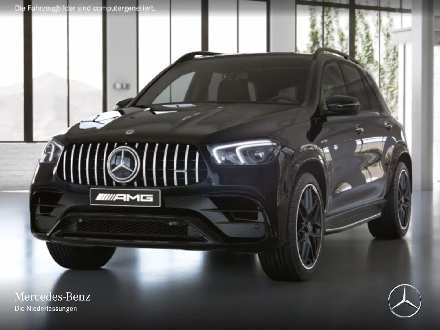 Mercedes-Benz GLE 63 AMG GLE 63 S 4M NIGHT+PANO+360+MULTIBEAM+22"+SITZKLIMA Czarny - 2