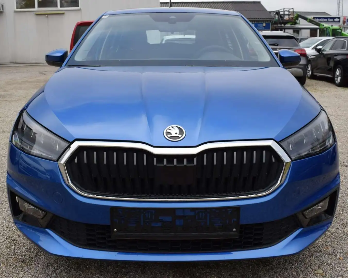 Skoda Fabia Essence 1,0 TSI Blau - 2