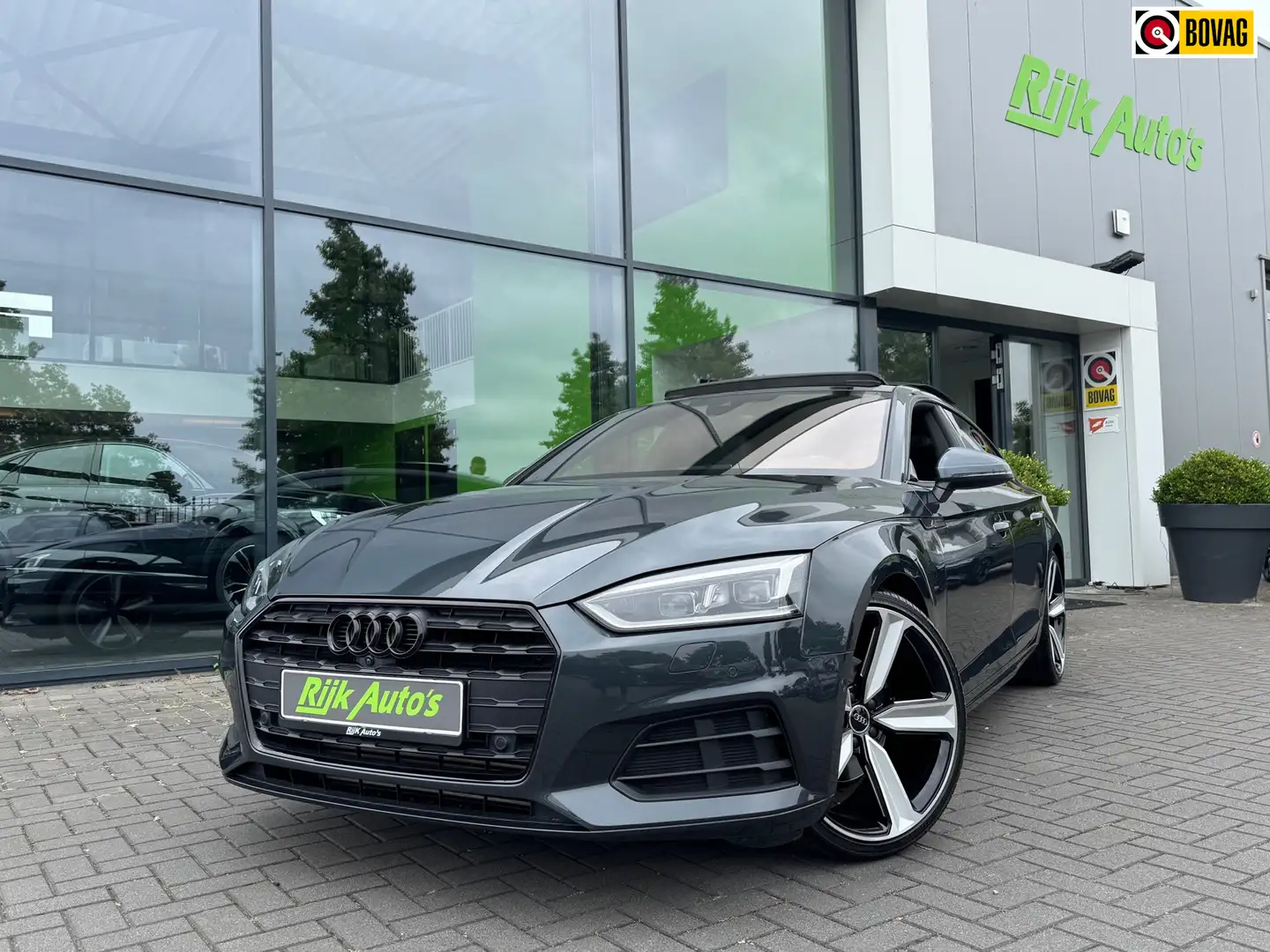 Audi A5 Sportback 40 TFSI * Panoramadak * Virtual Cockpit Grijs - 1
