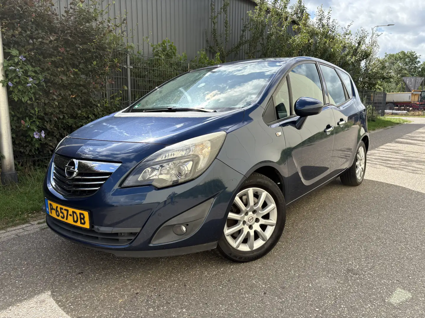 Opel Meriva 1.4 Turbo Cosmo / AIRCO / CRUISE Blauw - 1