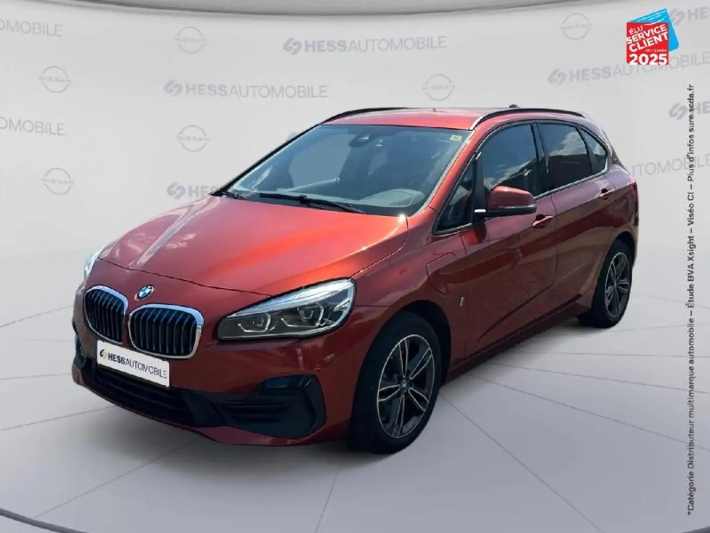 BMW 225 225xeA 224ch Sport Sieges chauf Pomarańczowy - 1