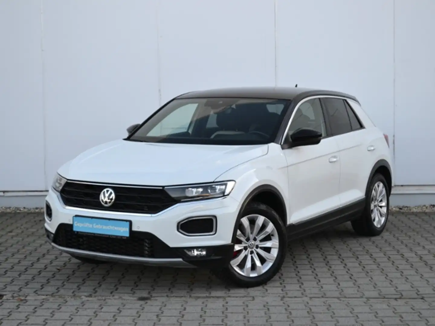 Volkswagen T-Roc Sport 2.0 TSI 190 PS 4Motion DSG LED/17-ZOLL+SFW/ Weiß - 2