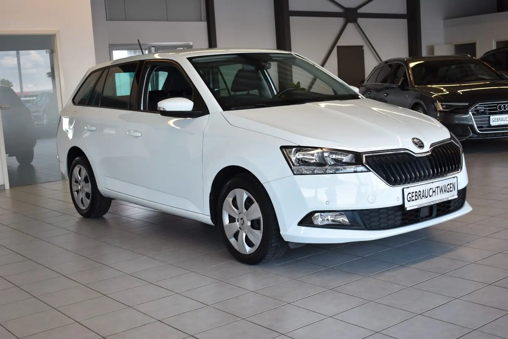 Skoda Fabia Combi Ambition/NAVI/PDC/DAB/KLIMAAUT/APP-C Bianco - 1