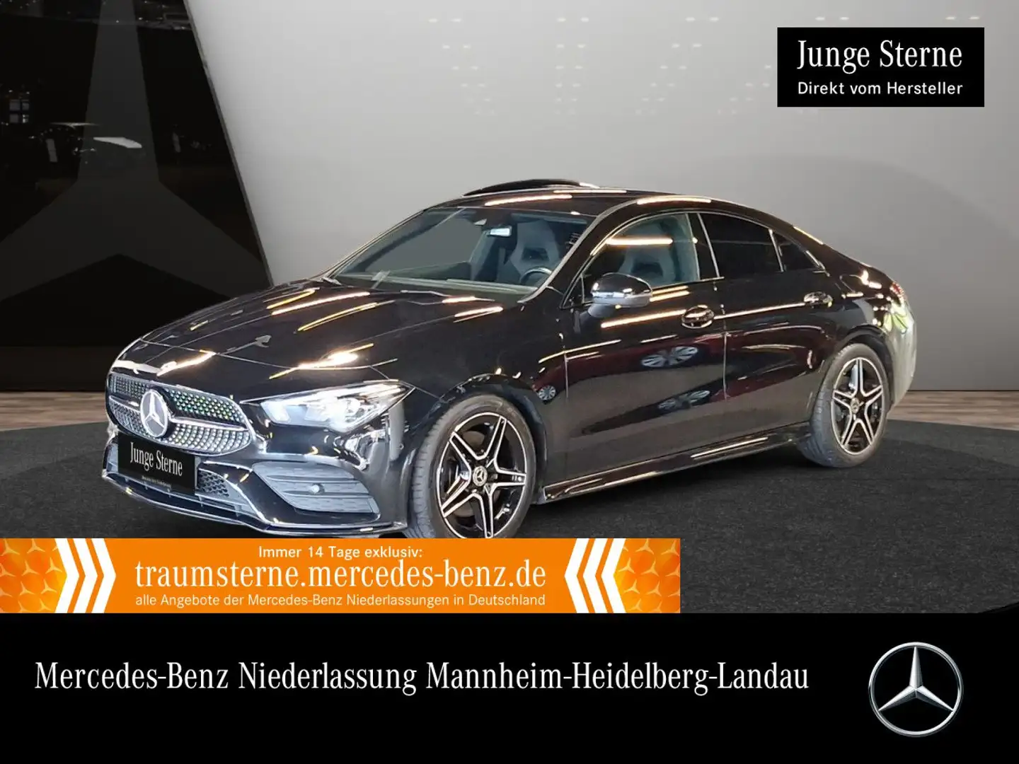 Mercedes-Benz CLA 200 AMG+NIGHT+LED+KAMERA+7G Schwarz - 1