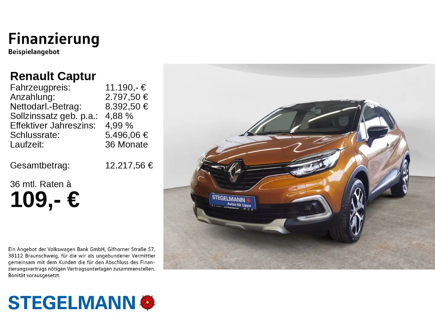 Renault Captur 1.2 TCe 120 Intens Energy *LED*Bluetooth* Orange - 2