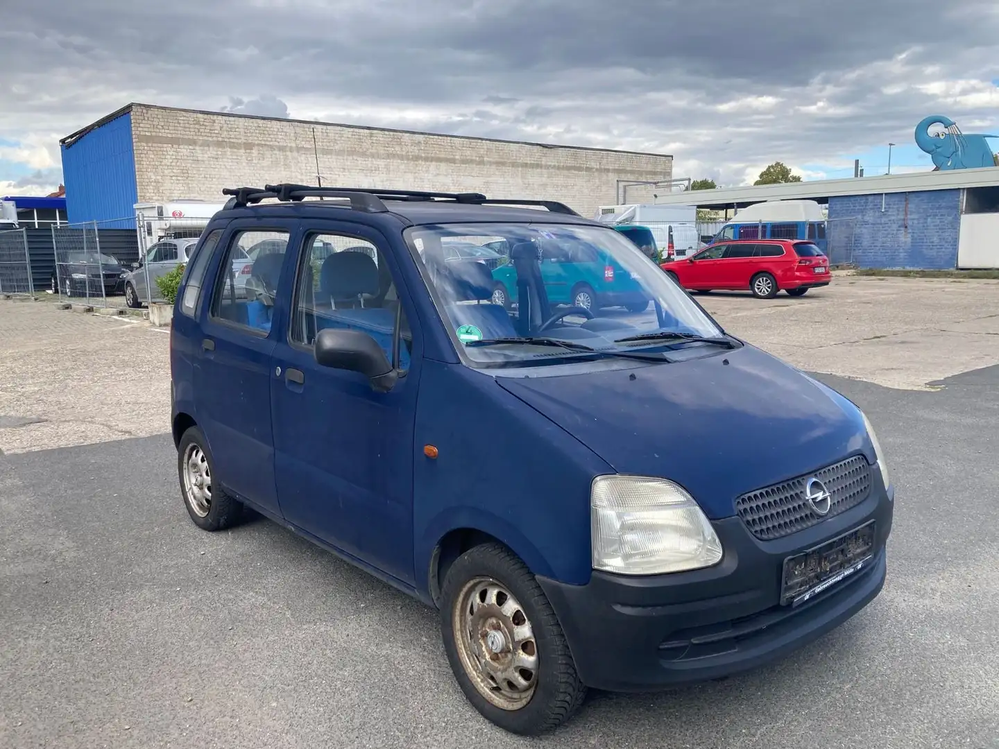 Opel Agila 1.0*TÜV 08/26*4 TÜR*RADIO*SERVO Bleu - 2