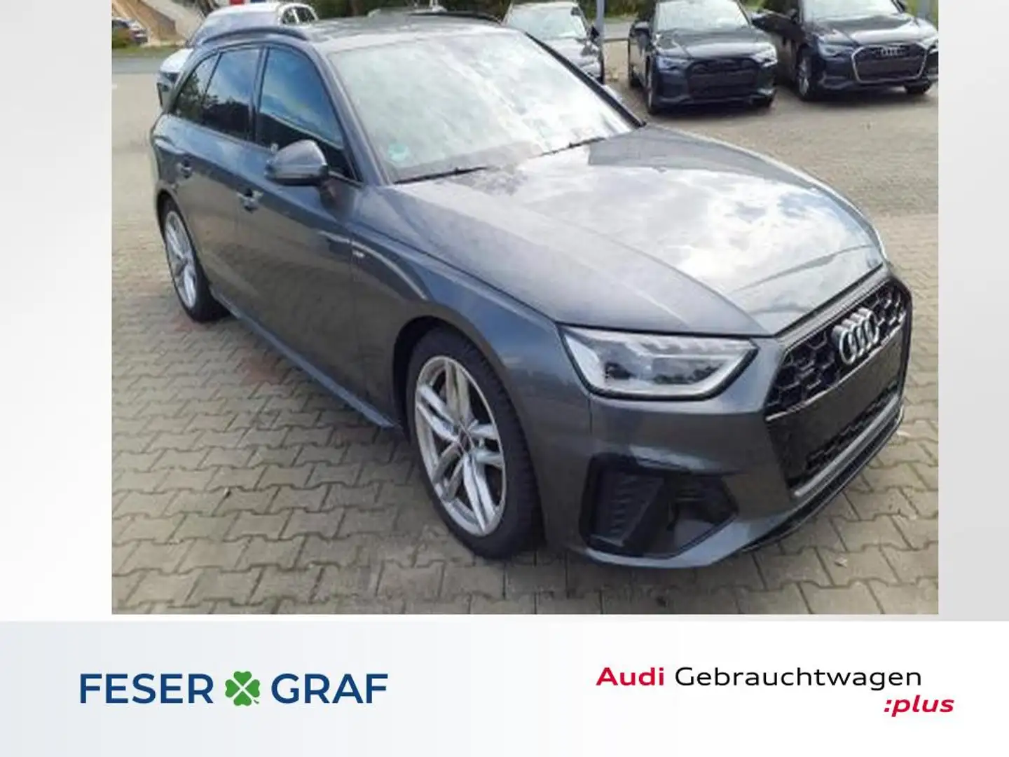 Audi A4 Avant 45 TFSI qu S Line Navi,LED,Leder,AHK Grau - 1