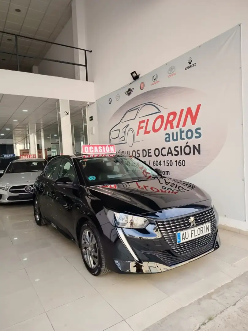 Peugeot 208 1.5 BlueHDi S&S Active Pack 100 Schwarz - 1