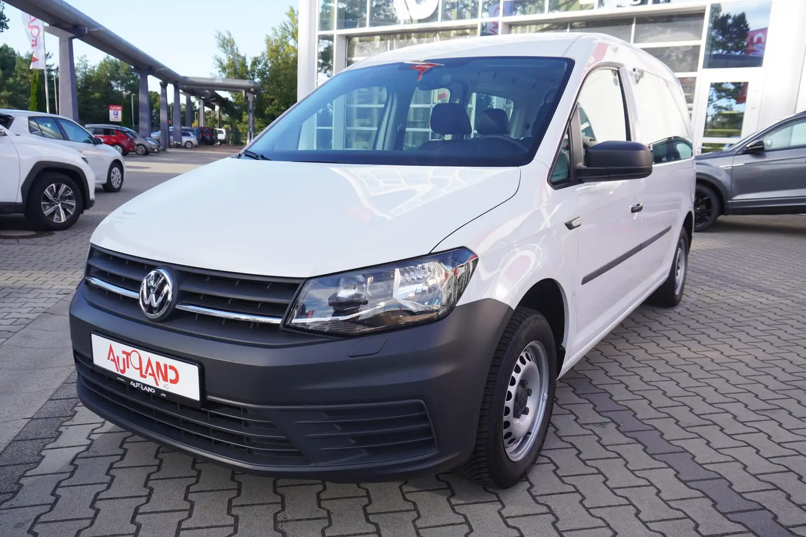 Volkswagen Caddy 1.0 TSI Maxi Werkzeugschrank AHK Navi Leder Weiß - 2