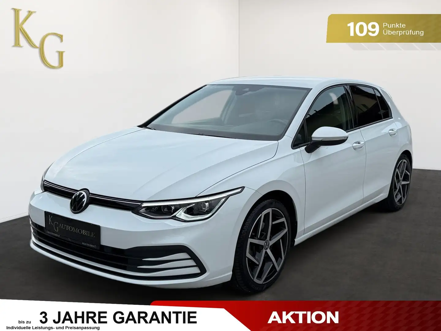Volkswagen Golf VIII 1.5 TSI ab ca. 182€ monatlich Weiß - 1
