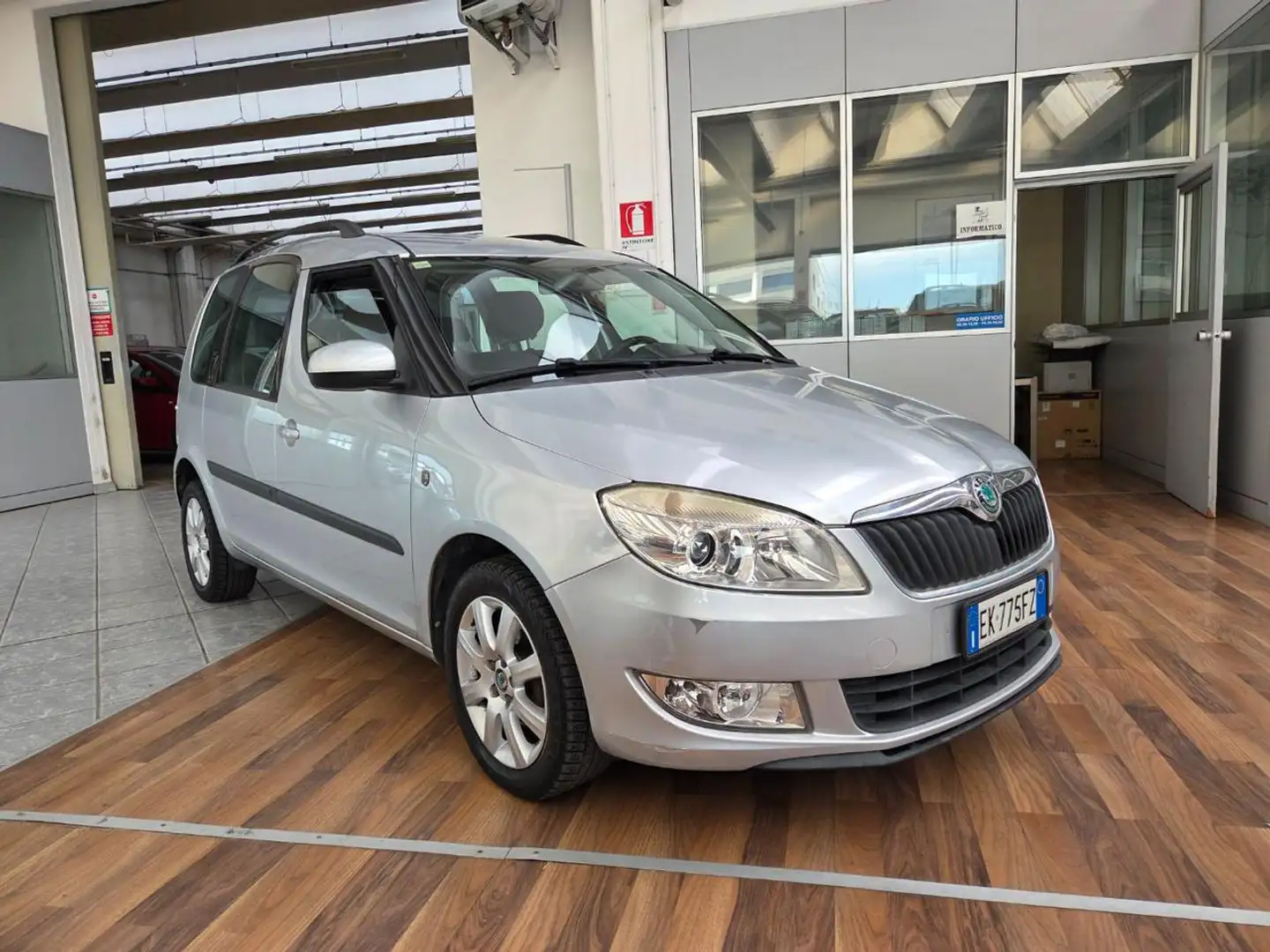 Skoda Roomster 1.2 12V 70CV Roomster - POCHISSIMI KM! Argento - 1
