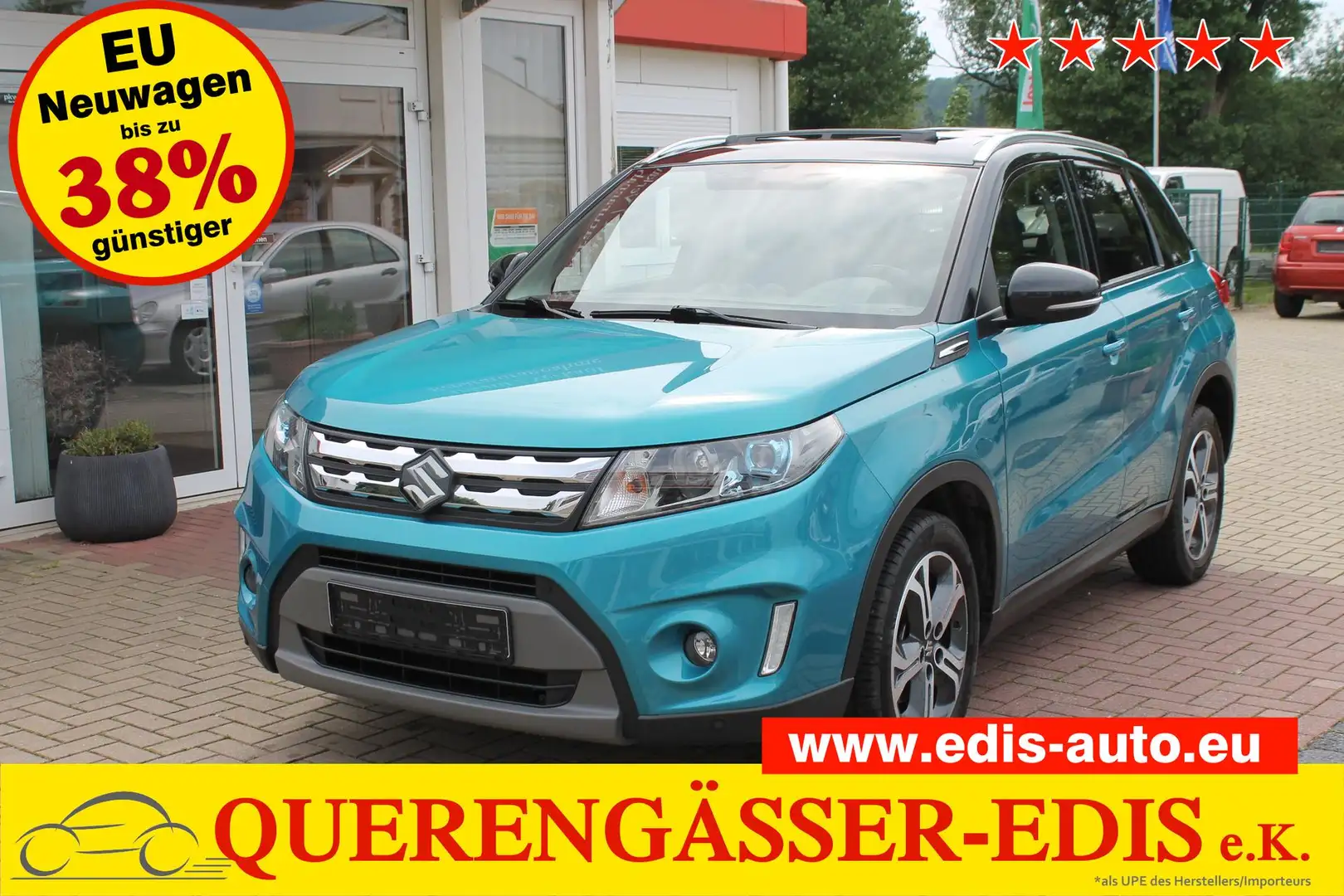 Suzuki Vitara 1.6 GLX (Comfort+) Automatik  *PANO*Alcantara*S... Bleu - 1