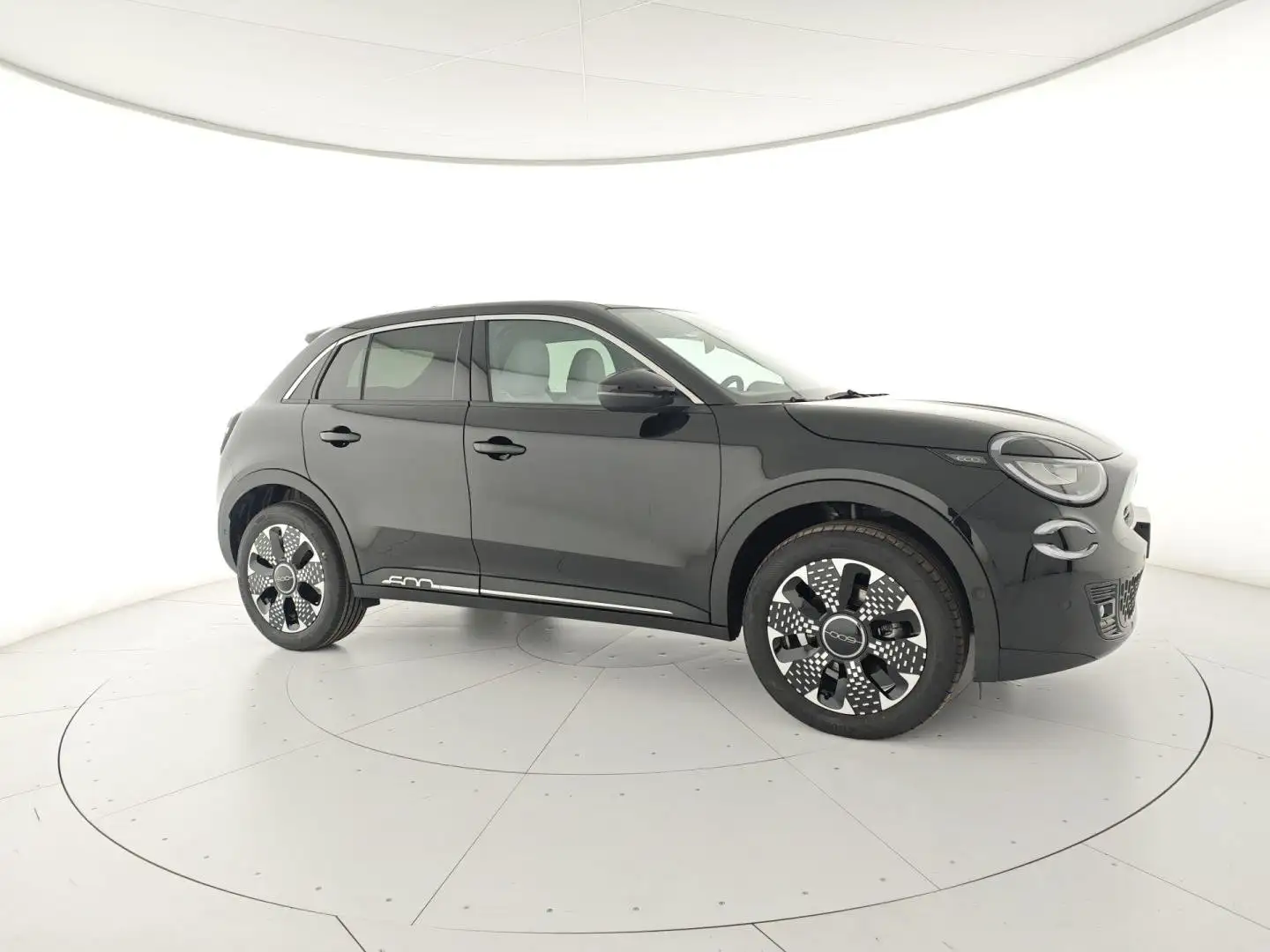 Fiat 600 Hybrid DCT MHEV La Prima Nero - 1