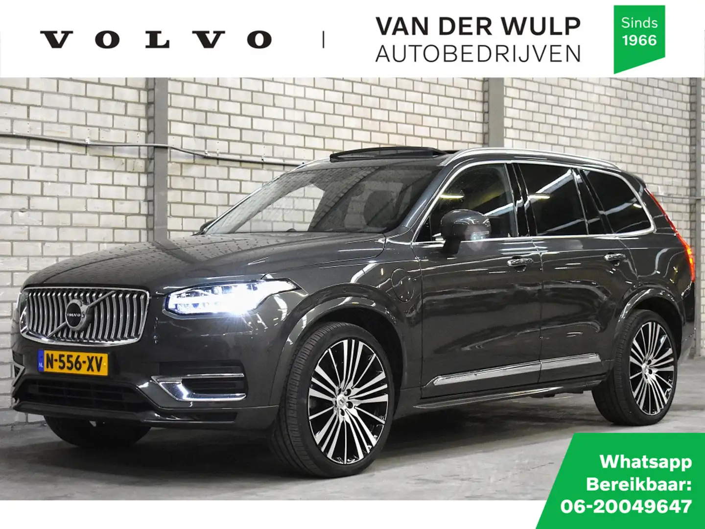 Volvo XC90 T8 390pk AWD Inscription | Trekhaak | BLIS | Lucht Gris - 1