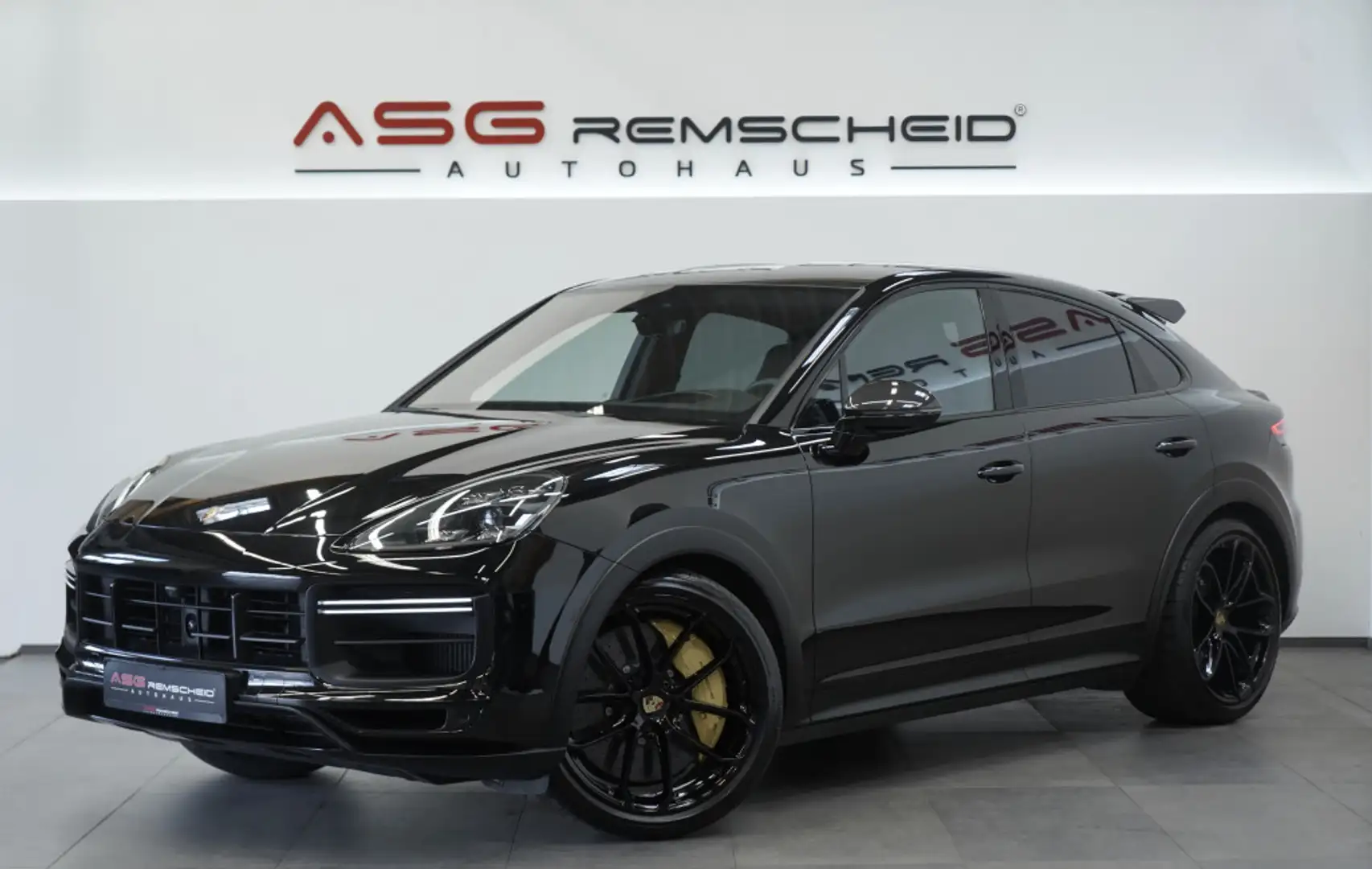Porsche Cayenne Turbo GT Coupé *1.H *22 *Carbon*PDLS+ Schwarz - 1